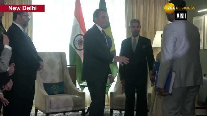 Brazilian President Jair Bolsonaro meets EAM Jaishankar