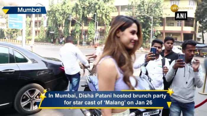 Disha Patani hosts brunch party for &#039;Malang&#039; star cast in Mumbai