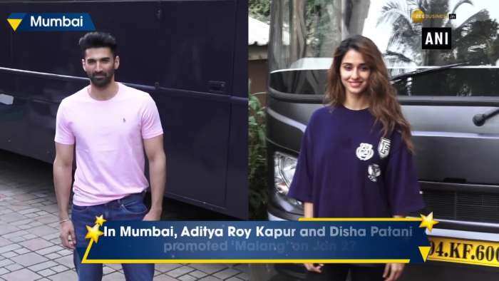 Aditya, Disha on promotional spree for ‘Malang’ in Mumbai