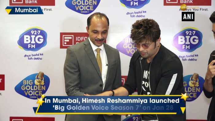 Himesh Reshammiya launches ‘Big Golden Voice Season 7’ in Mumbai 