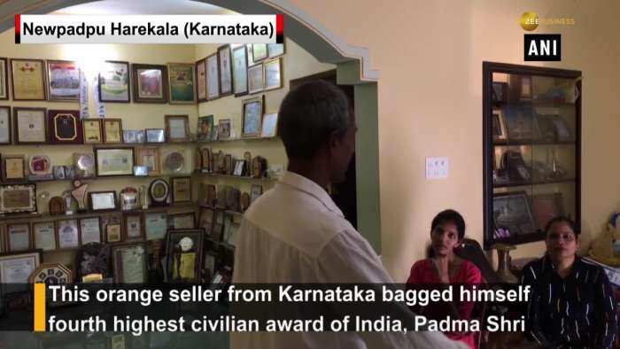 Meet this orange seller from Karnataka who won Padma Shri award