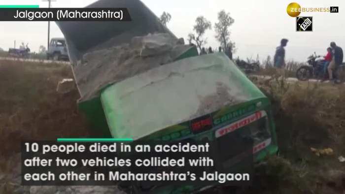 10 people die after 2 vehicles collide in Maharashtra’s Jalgaon