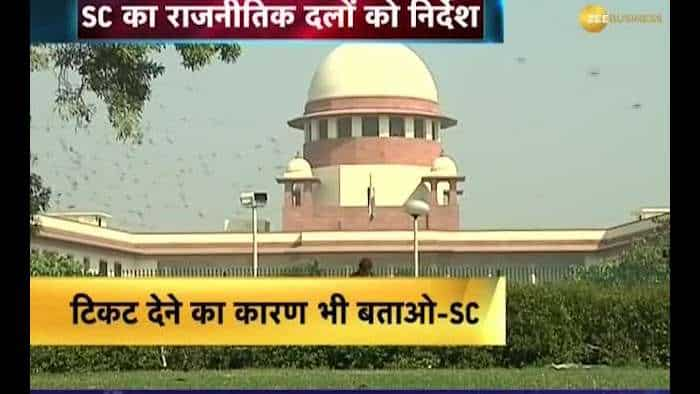 Publish details of candidates&#039; criminal history on website, says Supreme Court 