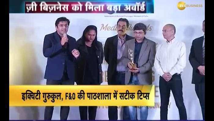 ANMI honours Zee Business in the television category