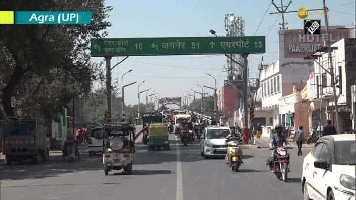 Agra&#039;s grey-haired bridge gets facelift ahead of US President Trump&#039;s visit  