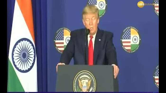 Donald Trump addresses PC, says &#039;PM Modi terrific leader, India tremendous country&#039;