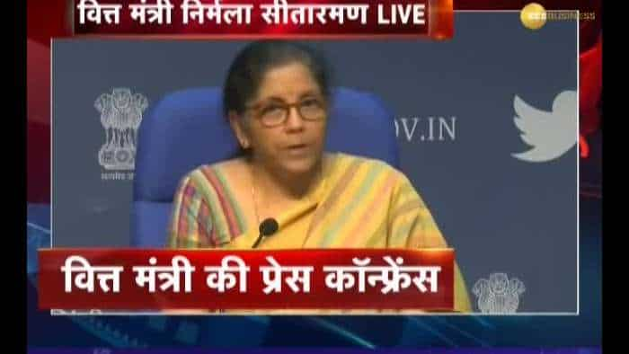 FM Nirmala Sitharaman Press Conference: Lakhs of farmers will be benefited from government schemes 