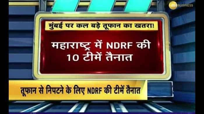 Cyclone alert in Mumbai and Gujarat, ndrf team deployed in coastal areas