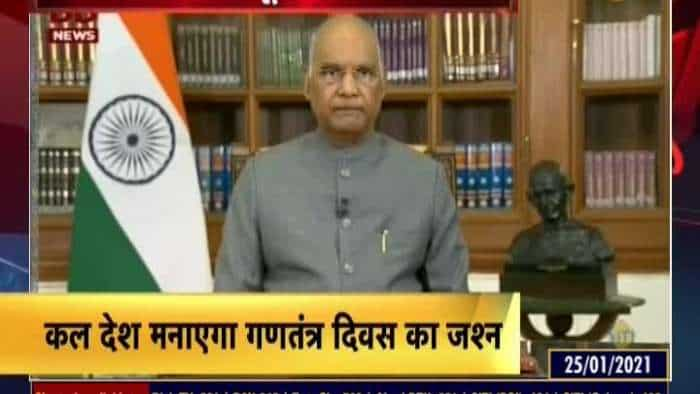 On 72nd Republic Day eve, President Ram Nath Kovind praises the farmer-soldier