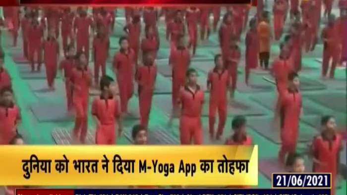 PM Modi on 7th International Yoga Day: In collaboration with WHO, India launching mYoga App