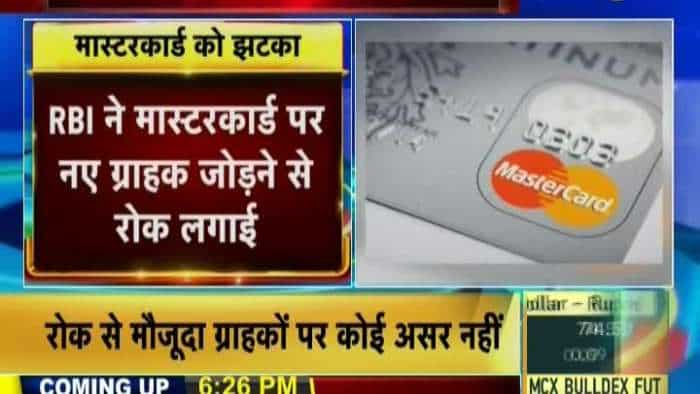 RBI bans Mastercard from adding new customers