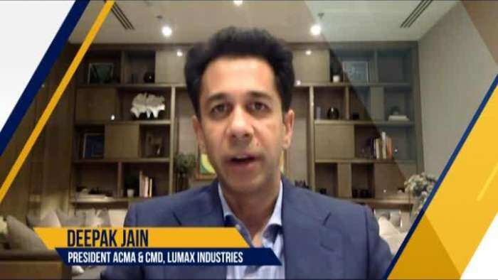 Zee Business summit showcases the excellence of MSMEs: Deepak Jain, President ACMA &amp; CMD, Lumax Industries