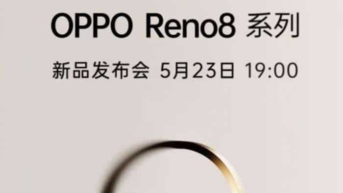 Oppo Reno 8, Reno 8 Pro, Reno 8 SE launch on May 23 - Here&#039;s all you need to know