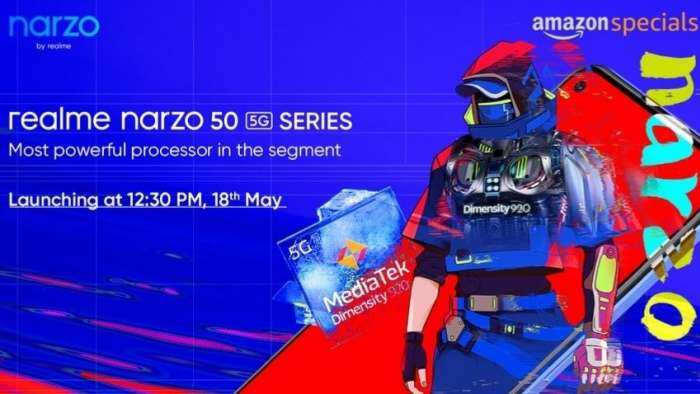 Realme Narzo 50 5G, Realme Narzo 50 Pro 5G India launch - Check date, timings, expected price and specifications