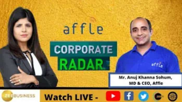 Corporate Radar: Affle India&#039;s MD and CEO Anup Khanna Sohum in conversation with Zee Business