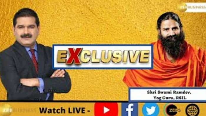 Ruchi Soya to Buy Patanjali&#039;s Food Business for Rs 690 Cr, Watch Anil Singhvi in an exclusive conversation with Swami Ramdev