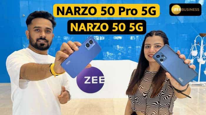 Realme Narzo 50 5G Unboxing | Realme Narzo 50 Pro 5G Unboxing | First Look | Zee Business Tech