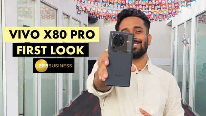 Vivo X80 Pro First Look | Unboxing | Snapdragon 8 Gen 1 SoC | Zee Business Tech