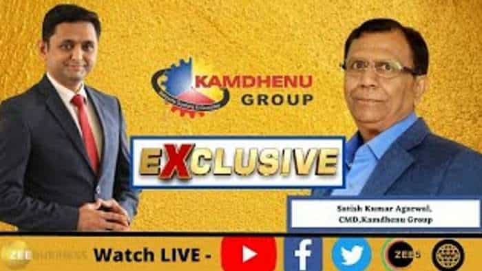 Zee Business In An Exclusive Conversation With Satish Kumar, CMD, Kamdhenu Group