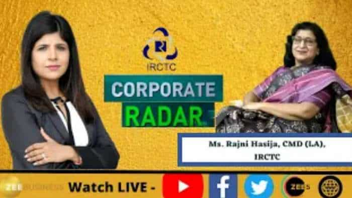 Corporate Radar: IRCTC, CMD (LA), Rajni Hasija In Conversation With Zee Business