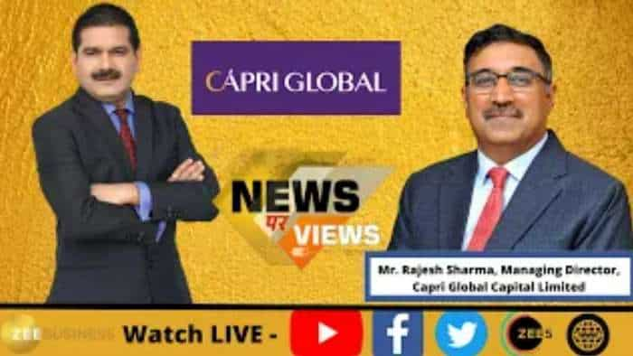 News Par Views: Capri Global Capital, MD, Rajesh Sharma In Conversation With Zee Business