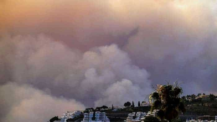 Uncontrollable Fire On The Mountains Of Spain, Watch This Video In Details