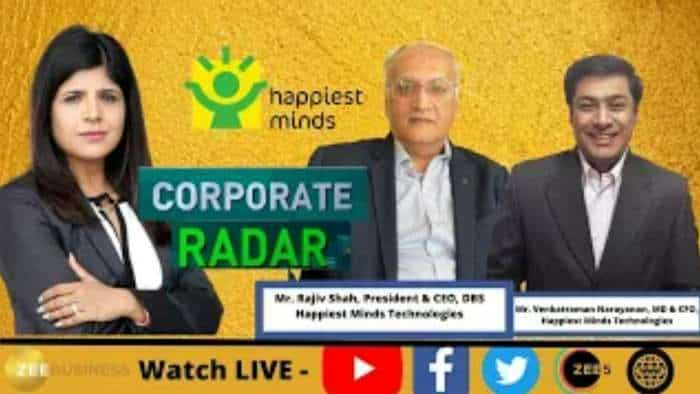 Corporate Radar: Happiest Minds Technologies Top Management In Conversation With Zee Business