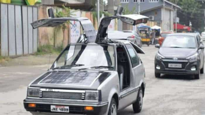 Mathematics Teacher Builds A First-Ever Solar Car In Kashmir