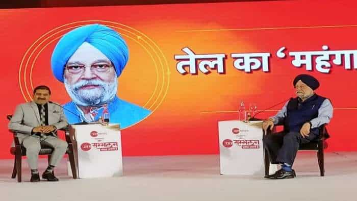 Zee Sammelan 2022: Anil Singhvi In Conversation With Hardeep Singh Puri, Union Minister of Housing &amp; Urban Affairs, Petroleum &amp; Natural Gas