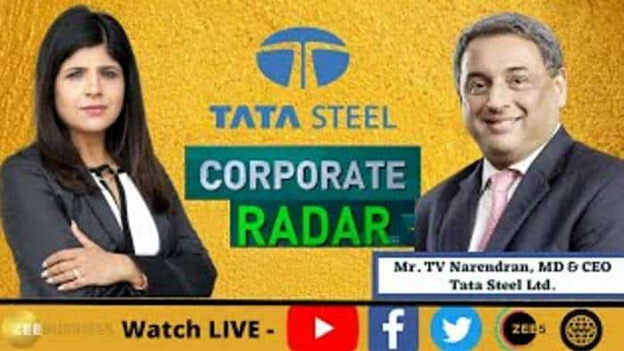 Corporate Radar: Tata Steel Ltd, MD &amp; CEO, TV Narendran In Conversation With Zee Business On Q1 Results 