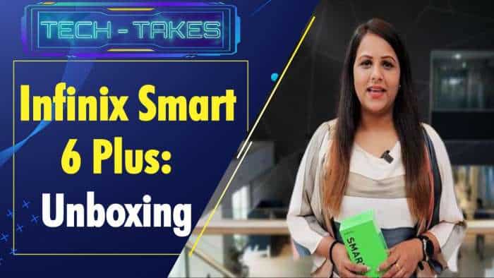 Infinix Smart 6 Plus Unboxing। First Look। Check Features, Specs and more