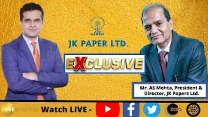 Q1FY23 Results: Exclusive Interview With A S Mehta, President And Director, JK Paper On The Results