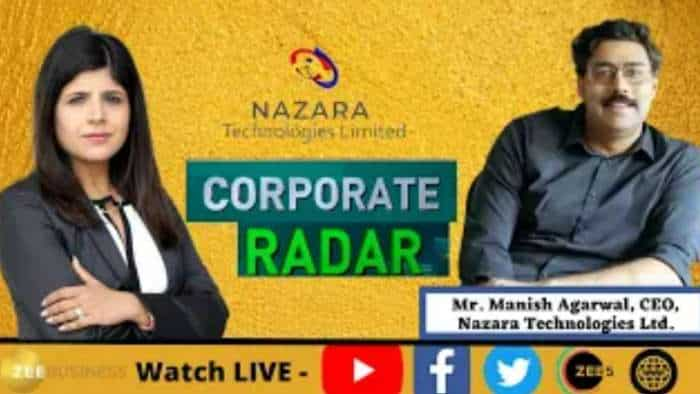 Corporate Radar: Nazara Technologies, CEO, Manish Agarwal In Conversation With Zee Business