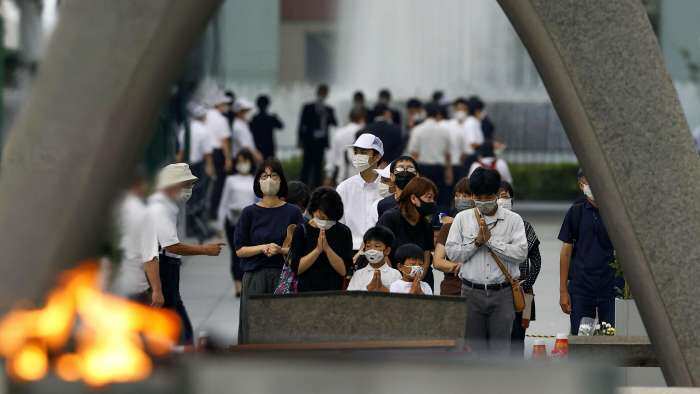 PHOTOGALLERY: 77th Hiroshima atomic bombing anniversary, Japan prays for peace