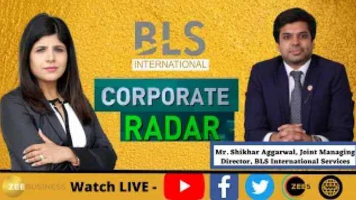 Corporate Radar: BLS International Services, Joint Managing Director, Shikhar Aggarwal In Talks With Zee Business