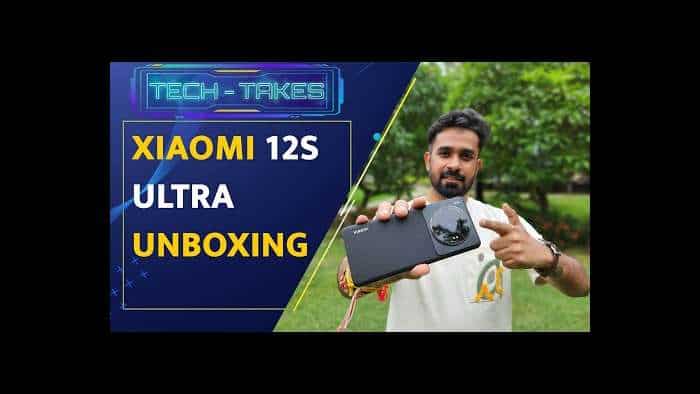 Xiaomi 12S Ultra Unboxing | First Look | Camera Test | Leica | Zee Business Tech