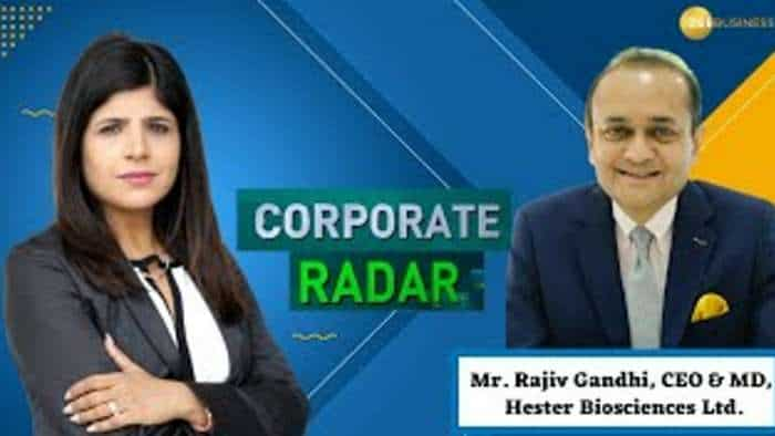 Corporate Radar: Mr. Rajiv Gandhi, CEO &amp; MD, Hester Biosciences Ltd. In Talk With Zee Business