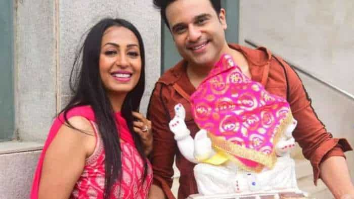 Ganesh Chaturthi: Comedian Krushna Abhishek And His Wife Bring Home Ganpati To Celebrate Ganesh Chaturthi Festival