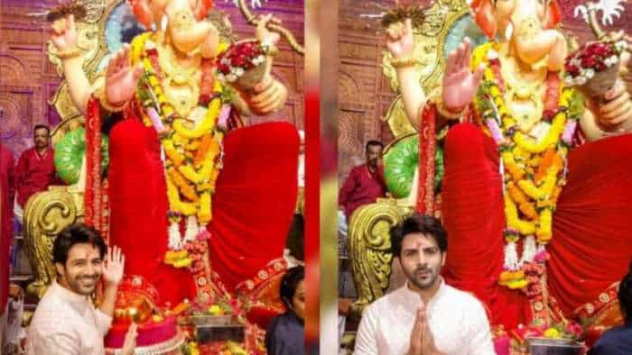 Ganesh Chaturthi: On The Occasion Of Ganeshotsav, Kartik Aaryan, Rakesh Roshan And Sanya Malhotra Reached The Pandal