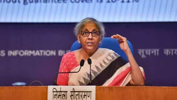 Finance Minister Nirmala Sitharaman In Global Fintech Conference