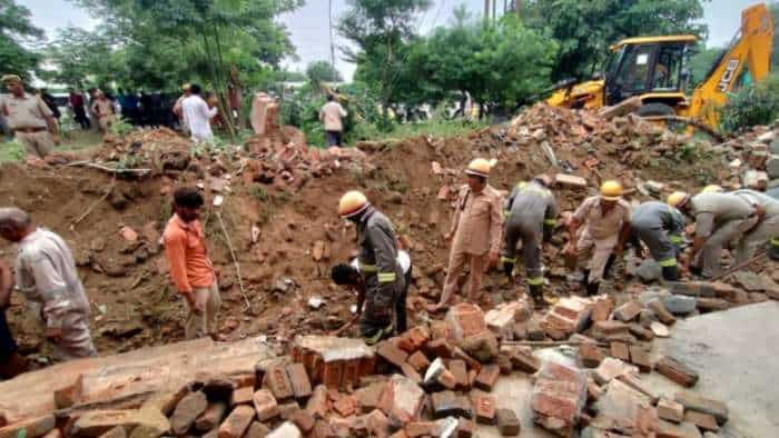 Noida Wall Collapse: Four Workers Dead As Housing Society Wall Collapses In Noida, CM Yogi Expressed Grief