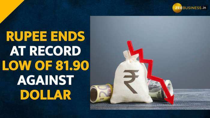 Rupee Crash: Ends At New Record Low, inches closer to 82 per Dollar 