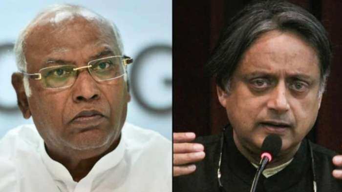 Kharge Vs Tharoor: Its Shashi Tharoor Vs Mallikarjun Kharge For Congress Chief Post, Nominations Filed