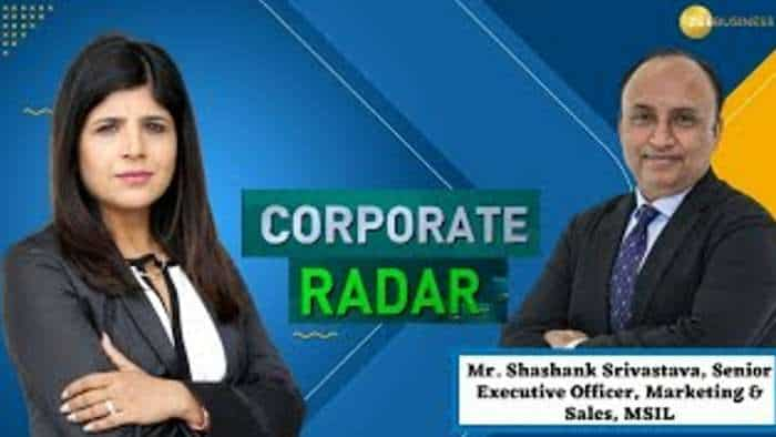 Corporate Radar: Shashank Srivastava, Senior Executive Director, Marketing &amp; Sales, Maruti Suzuki In Talk With Zee Business