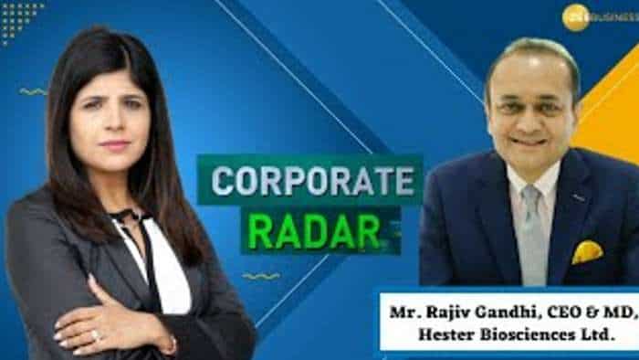 Corporate Radar: Mr. Rajiv Gandhi, CEO &amp; MD, Hester Biosciences Ltd. In Talk With Zee Business