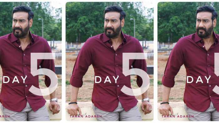 Drishyam 2 Box Office Collection: Ajay Devgn&#039;s movie continues to shine on Day 5, scores double digits again | Check latest update