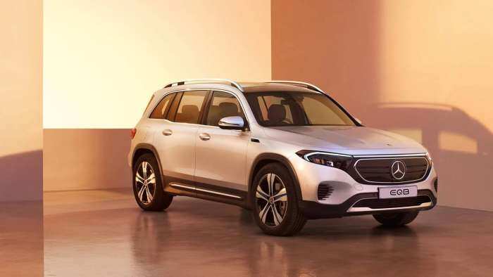 Mercedes Benz EQB: Luxury EV launched in India: Check price, features and other details | PHOTO