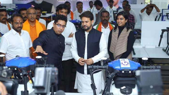 Drone Yatra 2.0: India to require 1 lakh drone pilots by next year, says Union Minister Anurag Thakur 