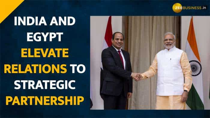 India-Egypt Ties: PM Modi and Egyptian President Sisi elevate ties to form strategic partnership