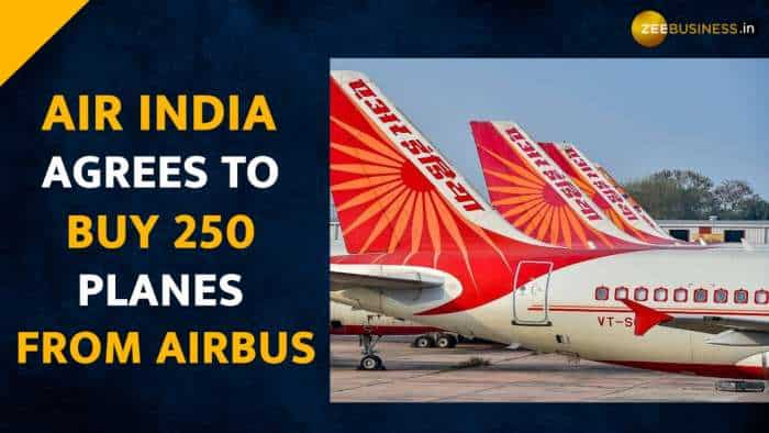 Tata-owned Air India signs biggest deal to buy 250 new planes from Airbus as part of expansion plans